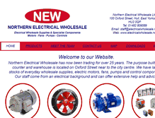 Tablet Screenshot of electricalwholesale.net